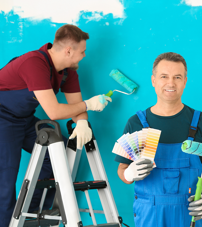 Painting team
