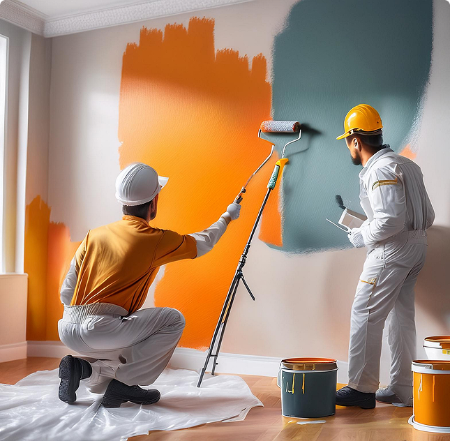Full house painting